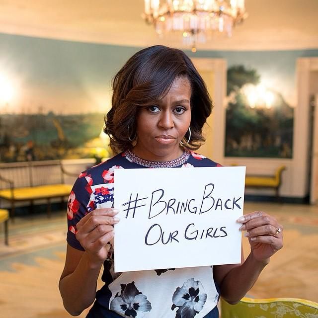 Michelle Obama demanded the return of Chibok girls [White House]