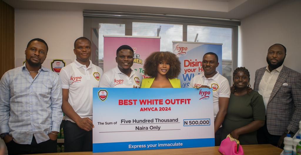 Hypo bleach shines at 2024 AMVCA with 'Express Your Immaculate 2.0'