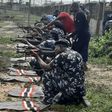 Nigerian police officers in weapons training (image used for illustration) [NPF]