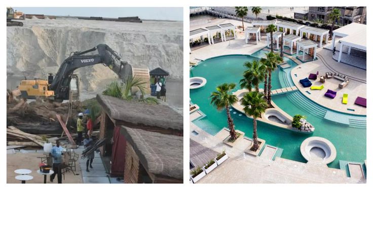 Landmark beach demolition [rovingupdates]