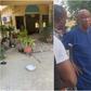 General Ango was alleged to have led the suspected thugs to the house to vandalise the building with claims that the eviction notice given to his estranged wife had expired.  [Segun Adeyemi/Original]