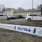Finnish police at the school where the shooting took place [AFP]