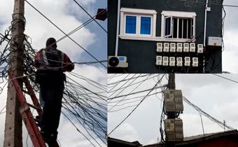 Nigerians are raging over the new electricity tariff and poor power supply. [Pius Utomi Ekpei/Getty Images