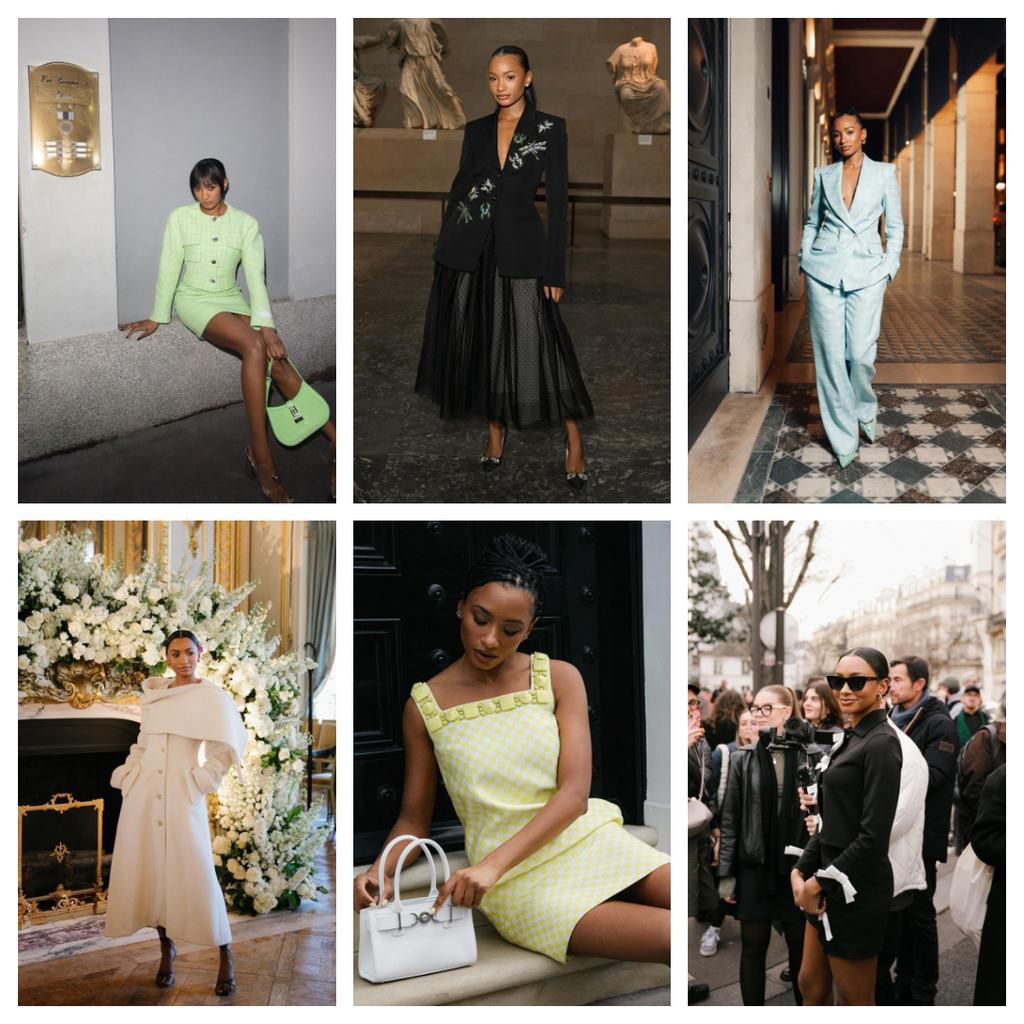 Temi Otedola at London Fashion Week [Instagram/temiotedola]