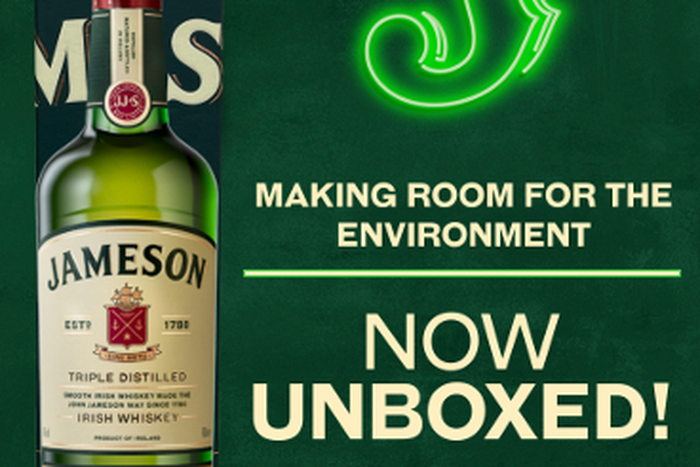 Jameson Unboxing: Another step towards sustainability