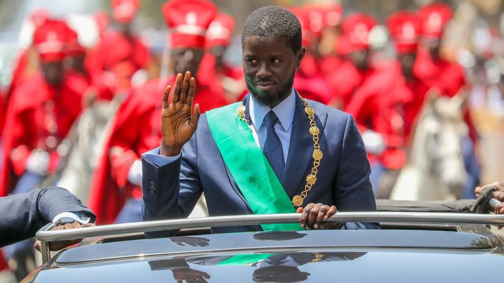 Senegalese President Bassirou Diomaye Faye. [Getty Images]
