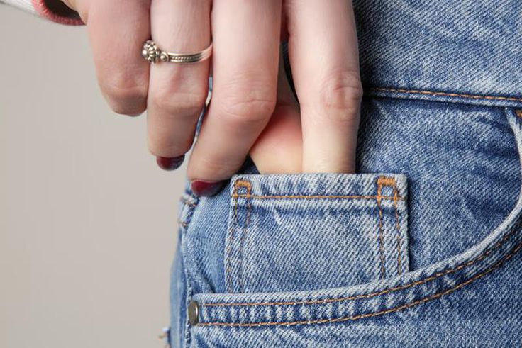 Little jeans pockets have been around for a long time [Triocean/Shutterstock]
