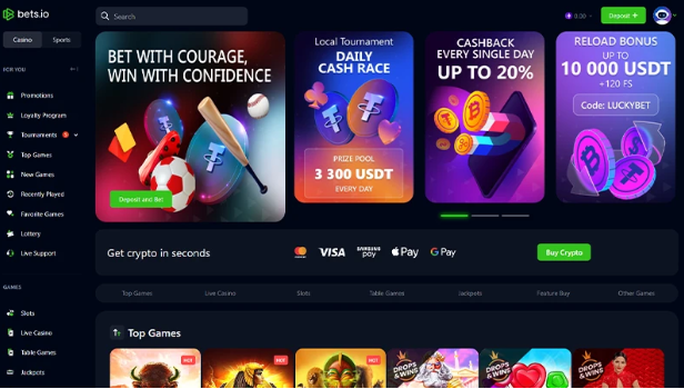 Bets.io Casino – Best Litecoin Gambling Site For LTC Sports Betting