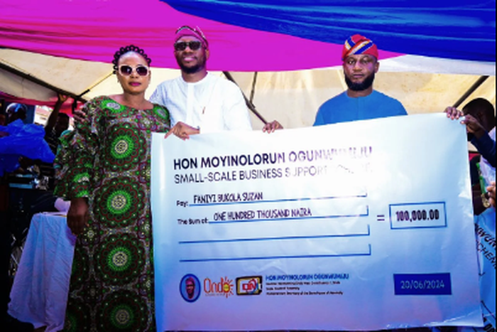 Lawmaker representing the Ondo West Constituency 1 in the State House of Assembly, Moyinolorun Ogunwumiju [quick news africa]