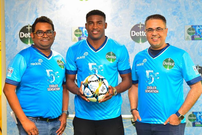 Dettol unveils Int'l football star, Taiwo Awoniyi as Brand Ambassador for Dettol Cool