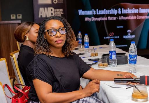 The event coordinator, Nnenna Onyewuchi, co-founder and executive director of strategy of Yellow Brick Stone, during Capital Club’s Annual African Women on Board Roundtable sponsored by The Macallan