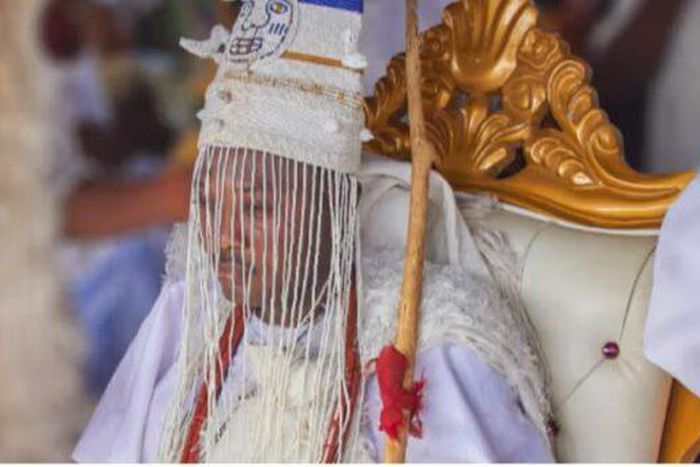 The new Olofin Adimula of Ado-Odo, Oba Idris Olushola Adebowale Lamidi-Osolo [Pulse]