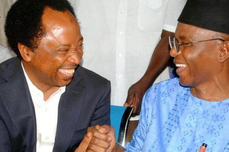 Shehu Sani and Mallam Nasir El-Rufai when the going was good.