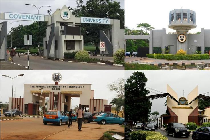 The Covenant University retained the top spot while the University of Lagos missed out on the top three spot [Facebook]
