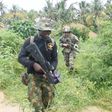 An officer of the Nigerian Navy Special Boat Service (left) during the five-week Joint Combined Exchange Training (JCET) alongside a team of U.S. Army Special Forces [U.S. Consulate]