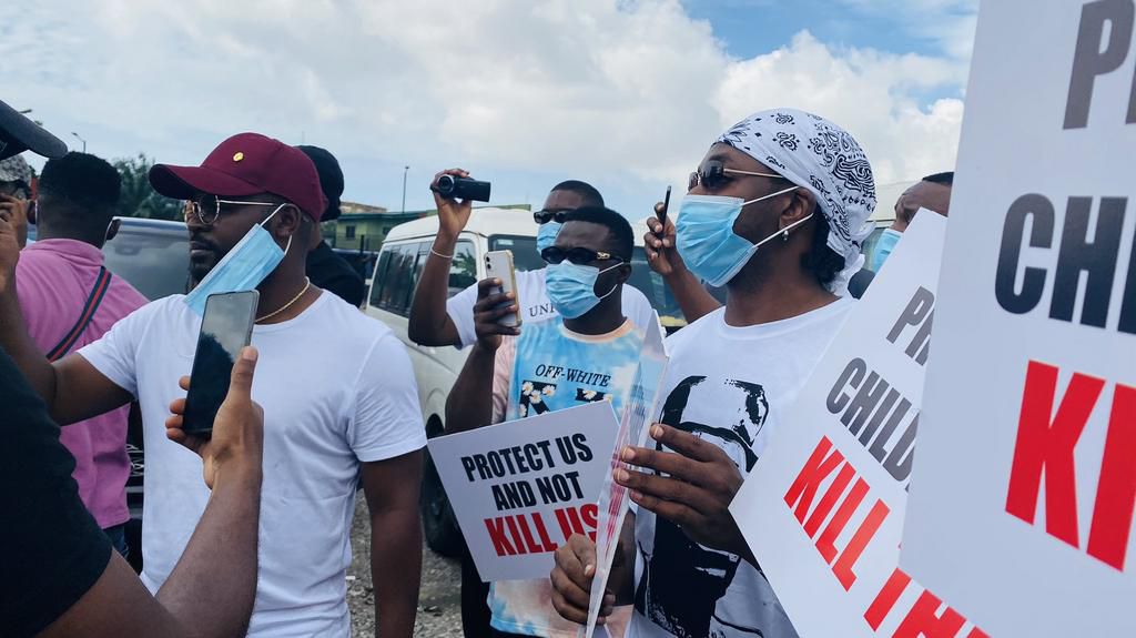 #ENDSARS campaign in Lagos (Pulse)
