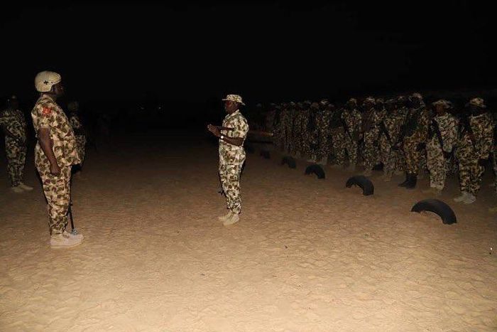 Soldiers of the Nigerian Army. [Twitter:NA]