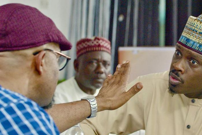 Charles Inojie and Ali Nuhu. [NAN]