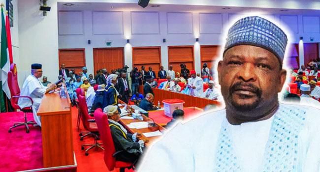 Suspended Senator Abdul Ningi believes the Senate silenced him. [Channels TV]