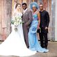 Actress Omoni Oboli, her husband, her son and her new daughter in Law [Instagram/Omoni Oboli]