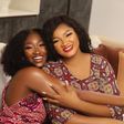 Omotola Jalade felicitates with her daughter [Bellanaija]
