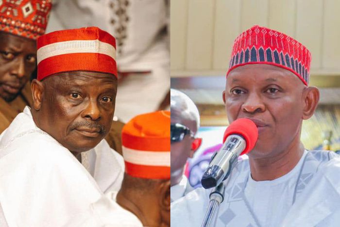 Rabiu Kwankwaso and Gov Abba Yusuf. [Facebook]