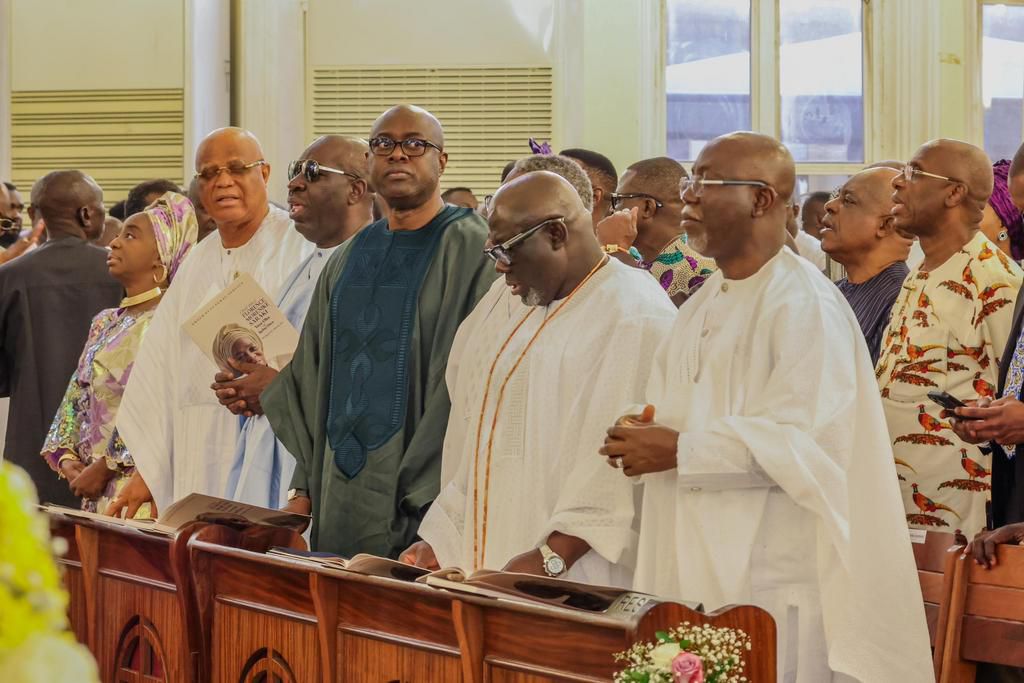 Saraki's mother's burial