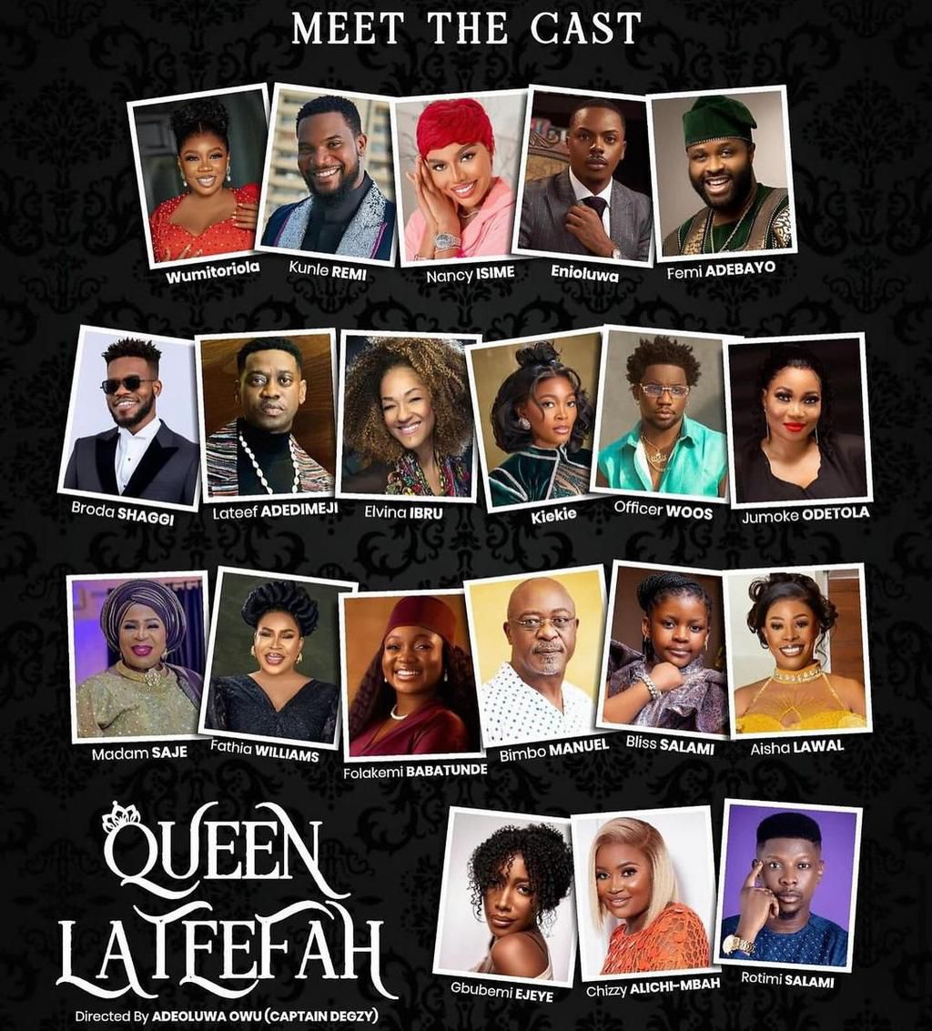 Wumi Toriola wraps up production of her upcoming first cinema film ‘Queen Lateefah’ [Instagram/wumitoriola]
