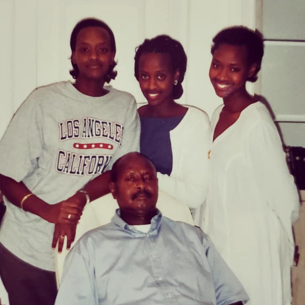 President Museveni and his girls