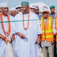 Aiyedatiwa at the inauguration of 15.5km Oda Cocoa Board – Camp 2 – Langbodo Road in Oda town, Akure, on Friday [NAN]
