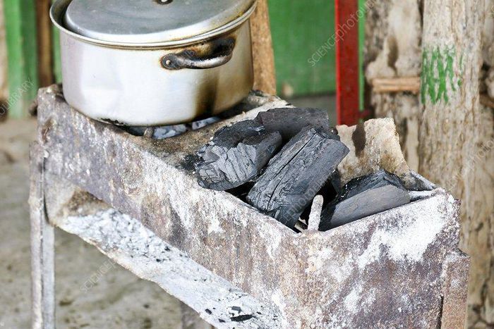 Charcoal stove [Science Photo Library]