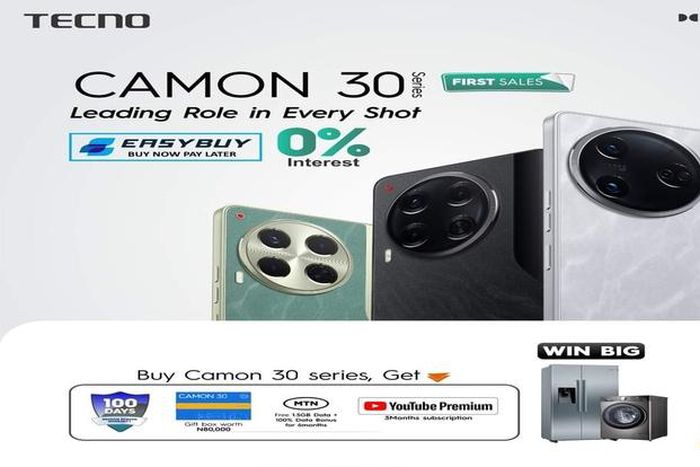 TECNO CAMON 30 series launches with exciting first sales promo