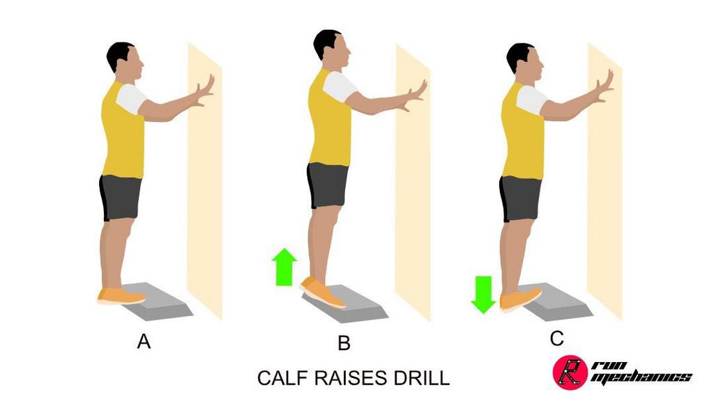 Calf raises (geeks on feet)