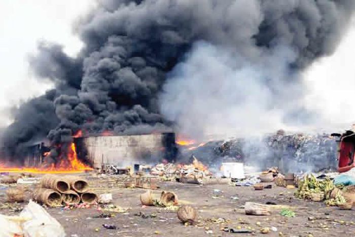 The hoodlums destroyed several shops in the area [Punch]