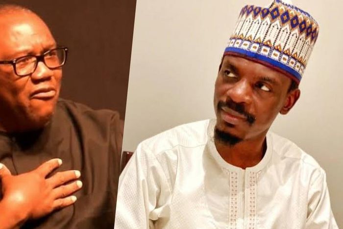 Peter Obi and Bashir Ahmad.