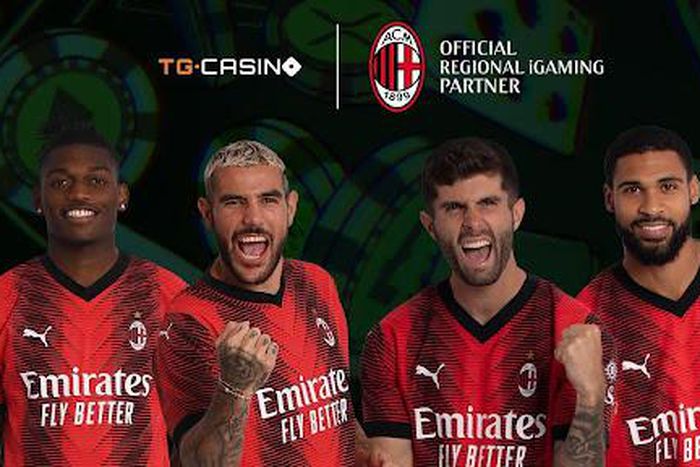 The crypto casino platform becomes the Official Regional iGaming Partner of the Rossoneri in Europe