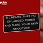Creams that make your pore smoother
