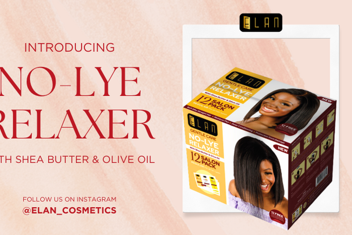 Elan Cosmetics debuts its No-Lye relaxer variant for gentle, nourishing hair care