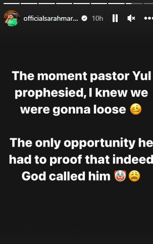 Sarah Martins post [Instagram/officialsarahmartin]