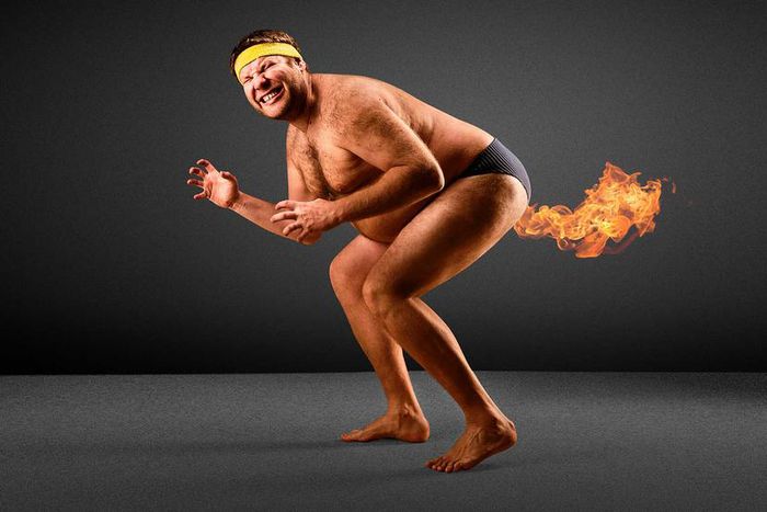What happens when you hold in a fart [shutterstock]