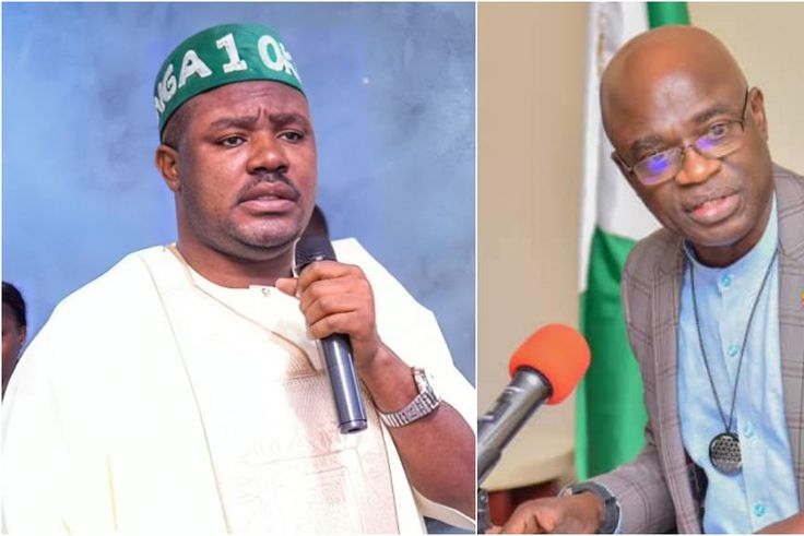 Governor Alia Hyacinth and Hon. Philip Agbese [Facebook]