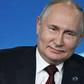 Russian President Vladimir Putin attending the plenary session of the Valdai Discussion Club forum in Sochi on October 5, 2023SERGEI GUNEYEV