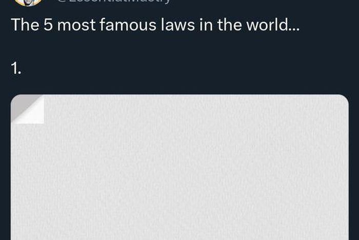 The 5 most famous laws [Pinterest]