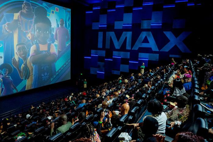 Cinema Audience from Premiere Event