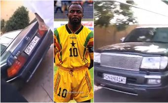 Video: Abedi Pele shows off luxurious car collection that includes Land Cruiser, $80K Benz