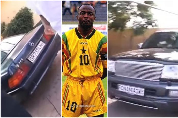 Video: Abedi Pele shows off luxurious car collection that includes Land Cruiser, $80K Benz