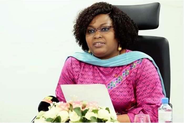 The Togolese Memounatou Ibrahima replaces the previous Speaker of the Fifth Legislature, Sidie Mohamed Tunis, who was from Sierra Leone. [Facebook]