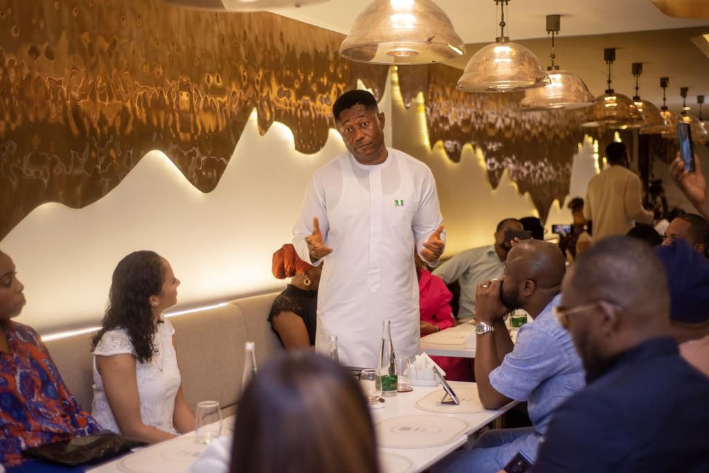 Georgetown researchers engage with Nigerian music icons hosted by Jack Rich