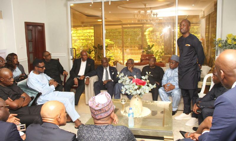 NGX Group, others pay condolence visits to Wigwe, Ogunbanjo’s families [newswings]
