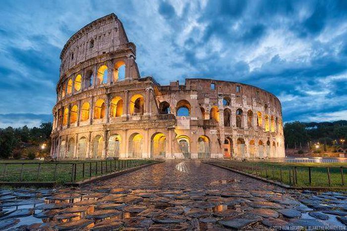 The Colosseum of Ancient Rome [Pinterest]